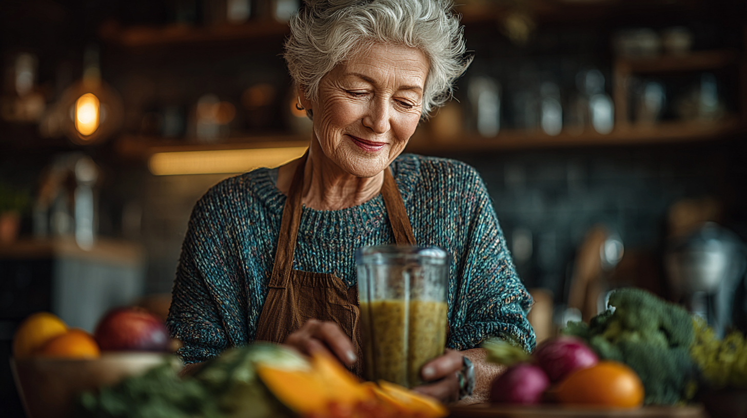 Здорове харчування та йога для людей 50+